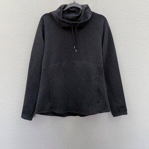 Marmot Annie Long Sleeve Quilted Cowl Neck Pullover Sweatshirt Womens size XL